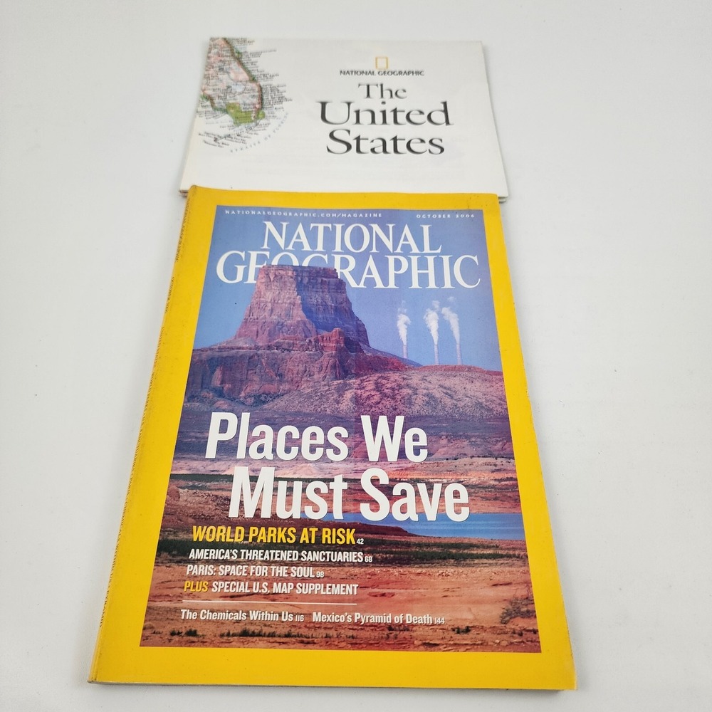 National Geographic Magazine October 2006 With Insert